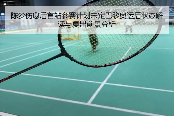 陈梦伤愈后首站参赛计划未定巴黎奥运后状态解读与复出前景分析